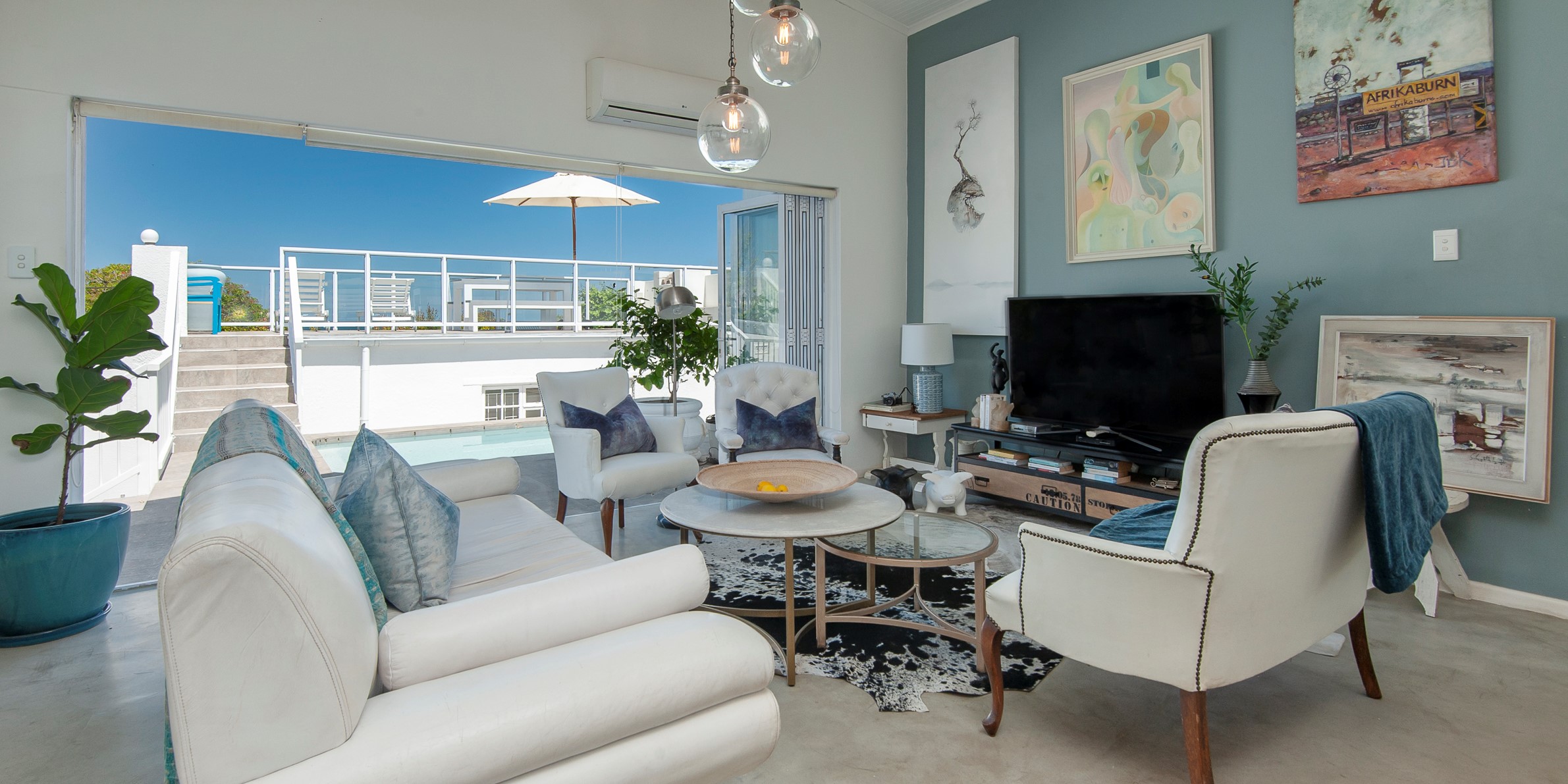 Onrus House – Open Living Design - Overberg Interiors
