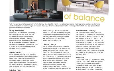 Art & Interior Design – Balance