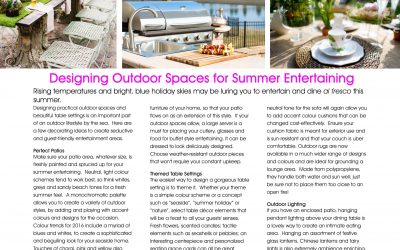 Designing Outdoor Spaces