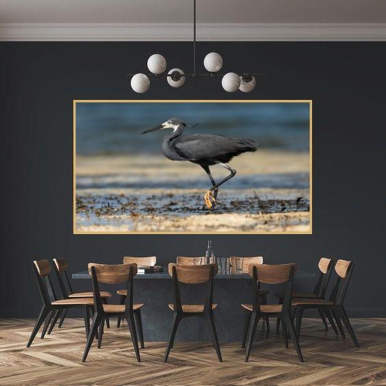 Black Egret Photographic Print - Image 2