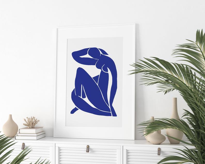 Matisse Blue Nude Art Print - Image 6