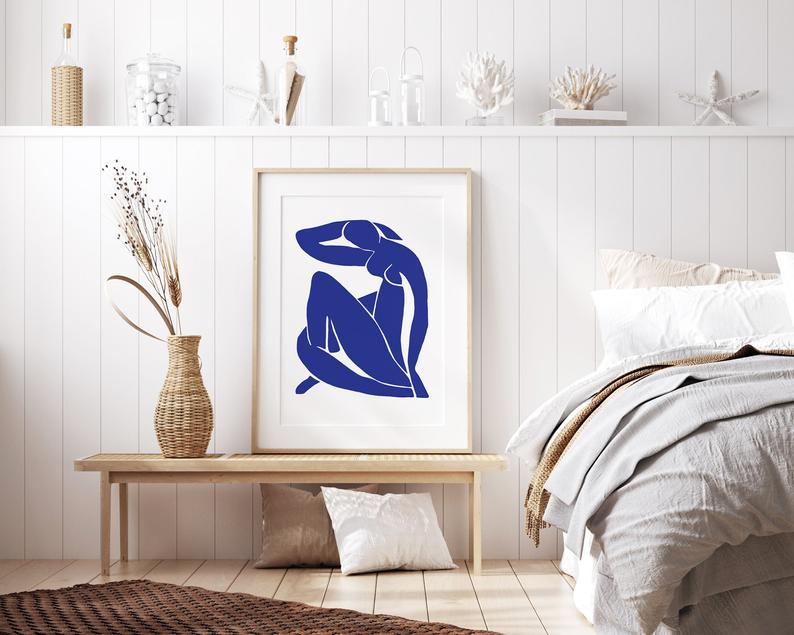 Matisse Blue Nude Art Print - Image 5
