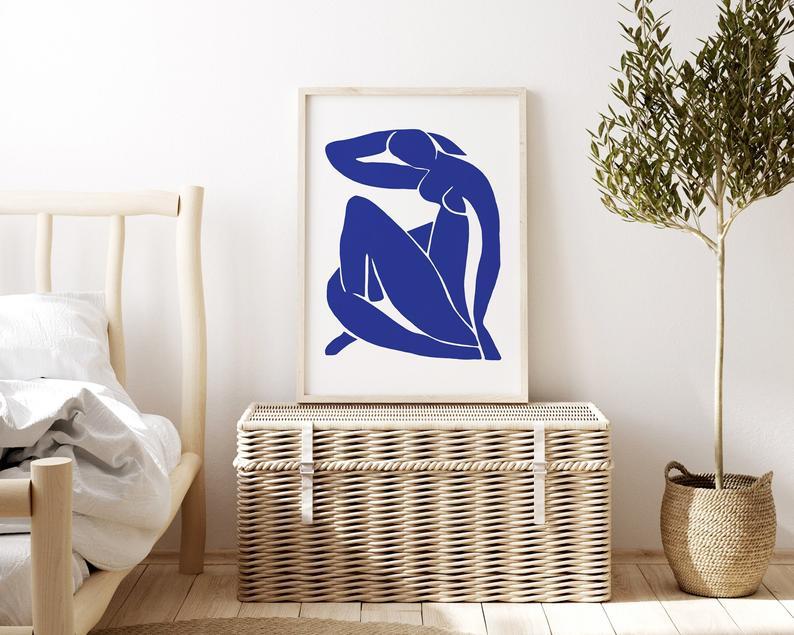 Matisse Blue Nude Art Print - Image 4