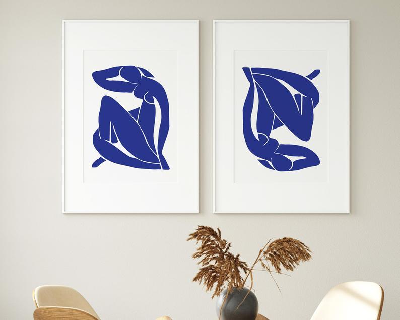 Matisse Blue Nude Art Print - Image 3