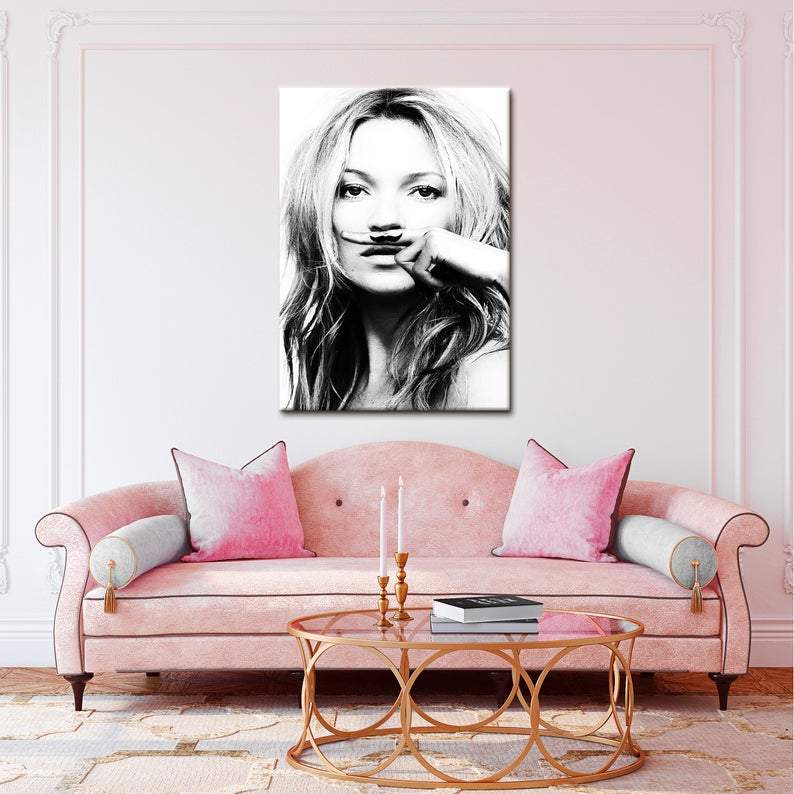 Kate Moss Lifes A Joke Poster Overberg Interiors